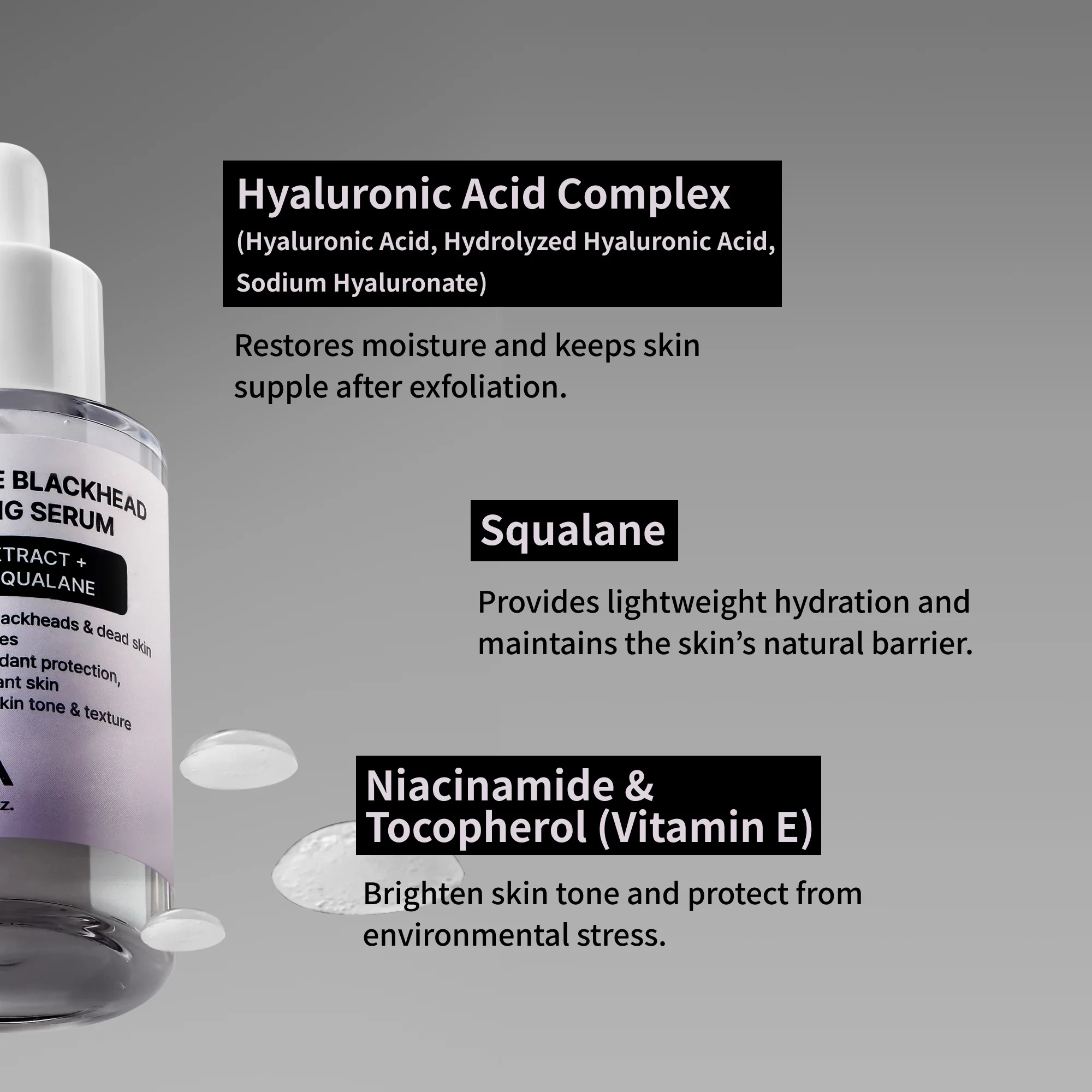 NIDA White Black Exfoliating Serum Duo Bundle - Image 13