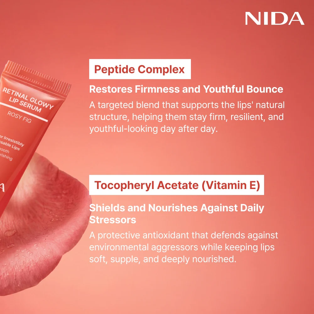 NIDA Retinol Glowy Lip Serum - Image 7