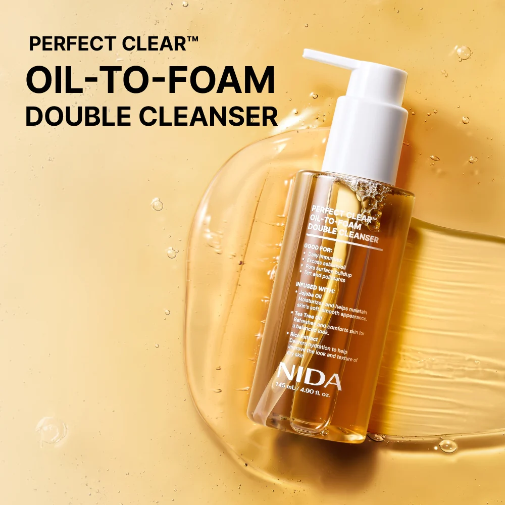 NIDA Perfect Clear™ Oil-to-Foam Double Cleanser - Image 2