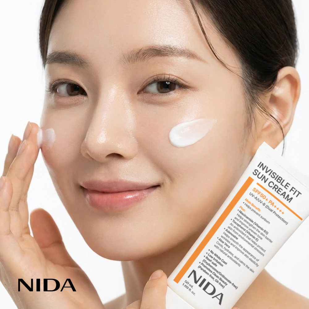 NIDA Invisible Fit Sun Cream for Face & Body - Image 11