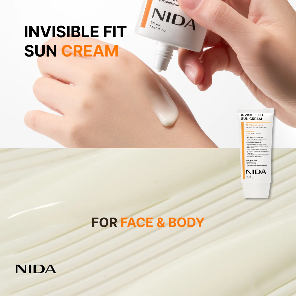 NIDA Invisible Fit Sun Duo (Serum & Cream) (Global) - Image 6